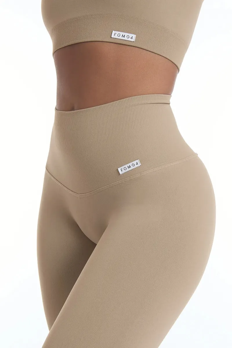 Leggings Push Up All-Up Sabbia