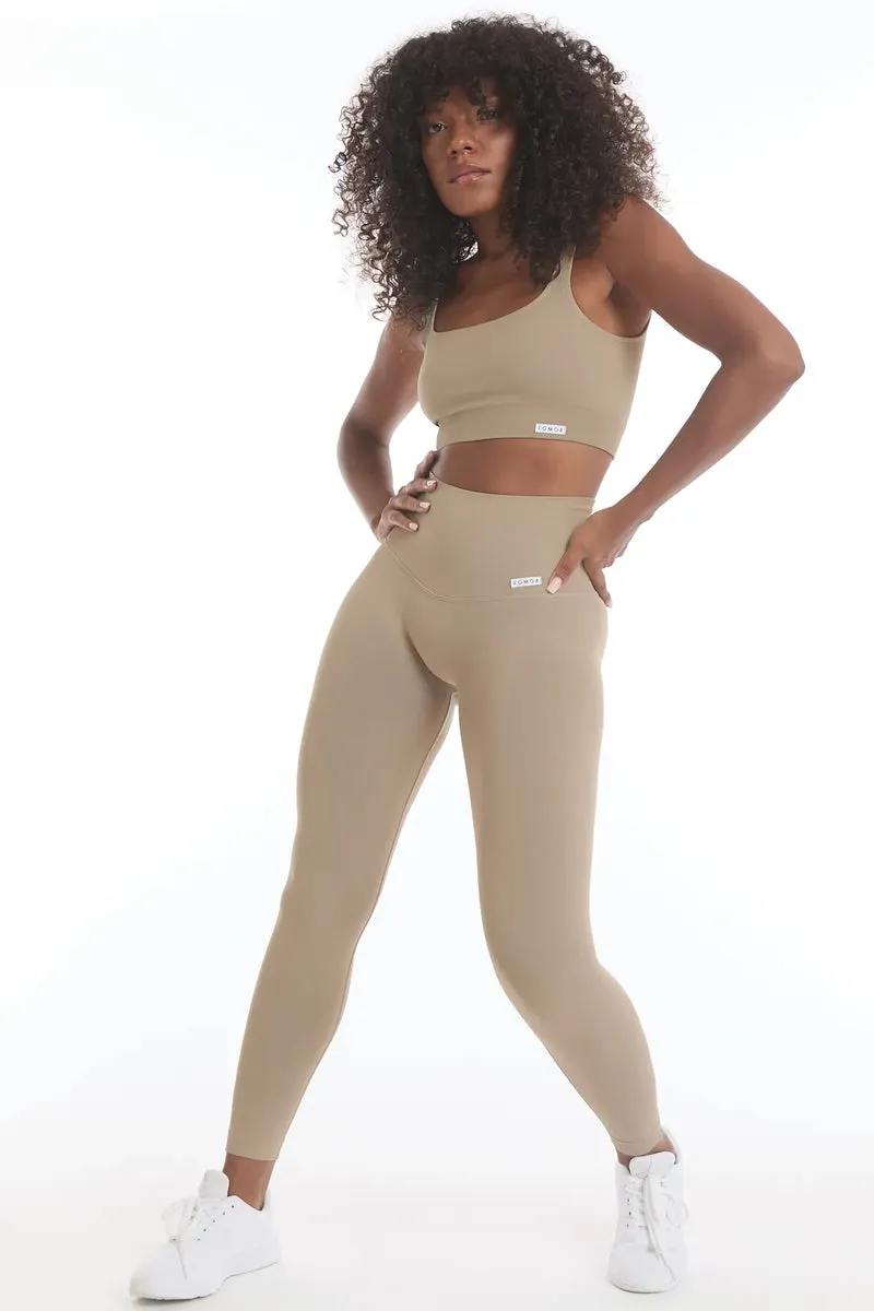 Leggings Push Up All-Up Sabbia