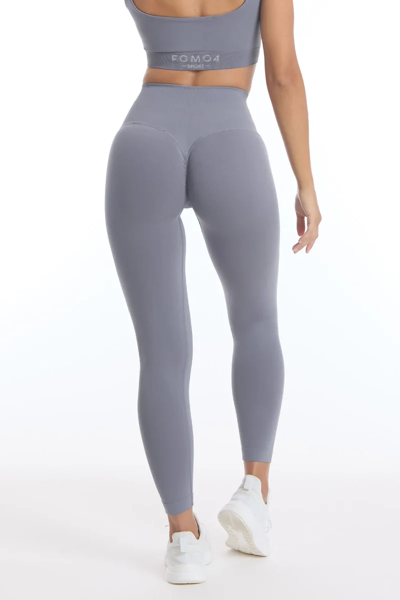 Leggings Push Up All-Up Blu Granito