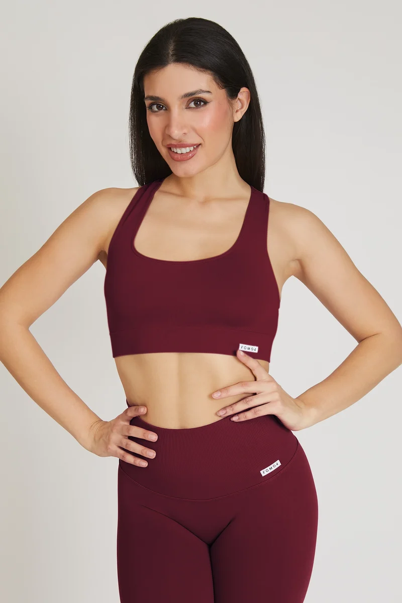 Completo Soft Push Up Onyx Merlot (Top + Leggings)