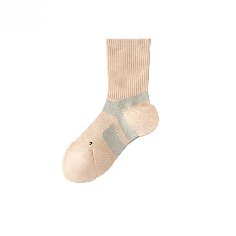 Olivenorma Wadenhohe, atmungsaktive Komfort-Socken mit Anti-Reibungs-Technologie für Pilates, Barre und Yoga – Damensocken