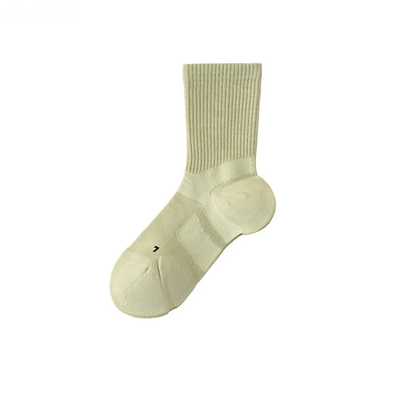 Olivenorma Wadenhohe, atmungsaktive Komfort-Socken mit Anti-Reibungs-Technologie für Pilates, Barre und Yoga – Damensocken