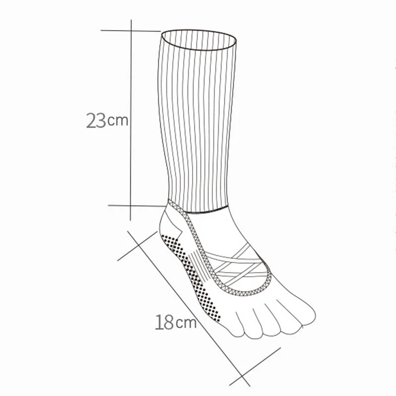 Olivenorma Yoga-Barre-Socken mit elastischem Riemen, rutschfestem Halt und atmungsaktiven Komfortsocken für Pilates-Training für Frauen mit sicherem Kreuzriemen