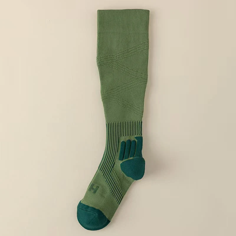 Olivenorma Beinwärmer-Socken im Stretch-Strick-Stil für Pilates, Barre, Aufwärmen, Tanz, Fitness und Yoga