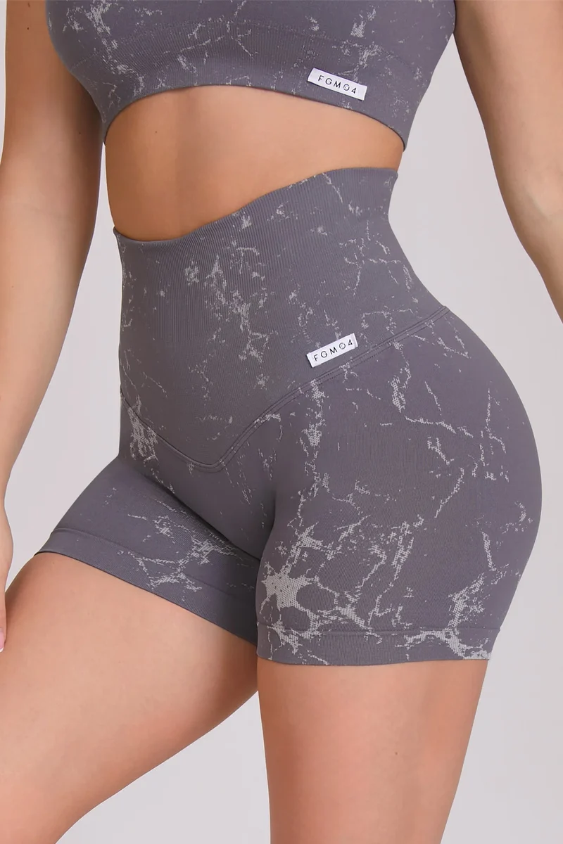 Shorts Push Up Marmo Grigio