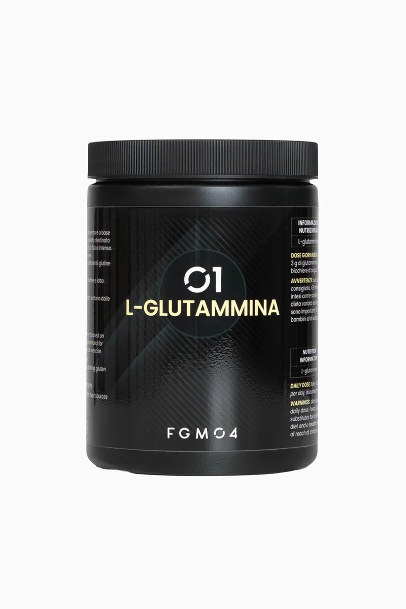 01 L-GLUTAMMINA - 400 g