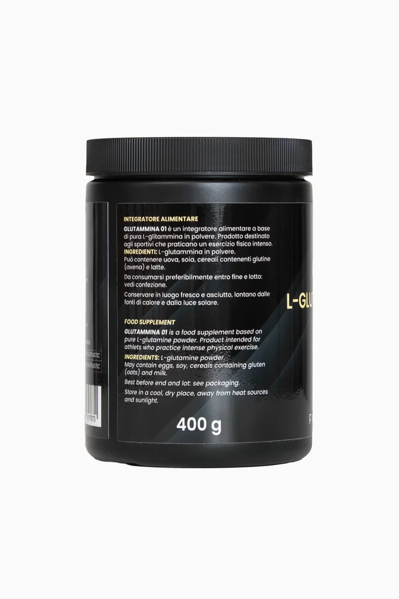 01 L-GLUTAMMINA - 400 g