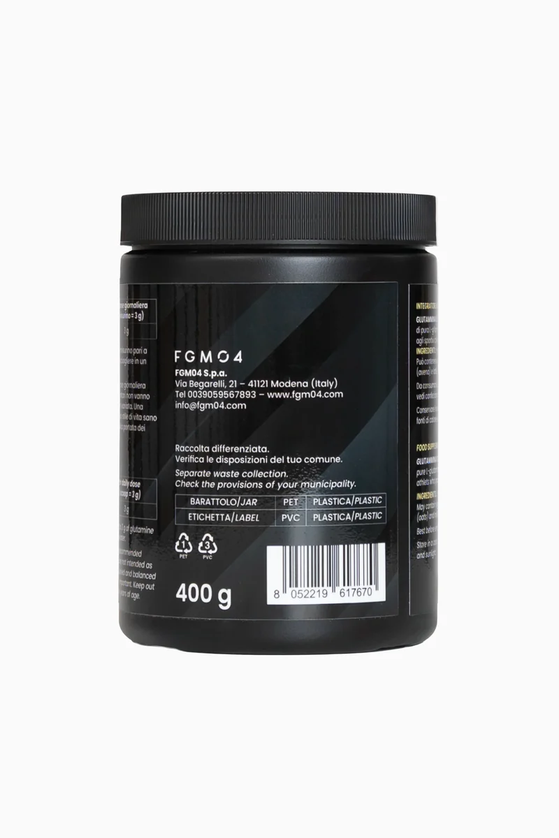 01 L-GLUTAMMINA - 400 g