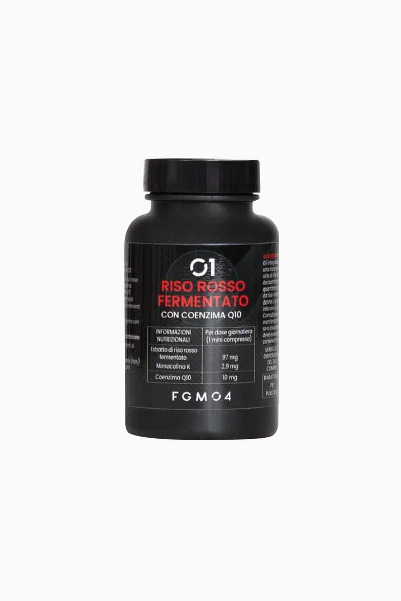 01 RISO ROSSO FERMENTATO CON COENZIMA Q10 - 23 g