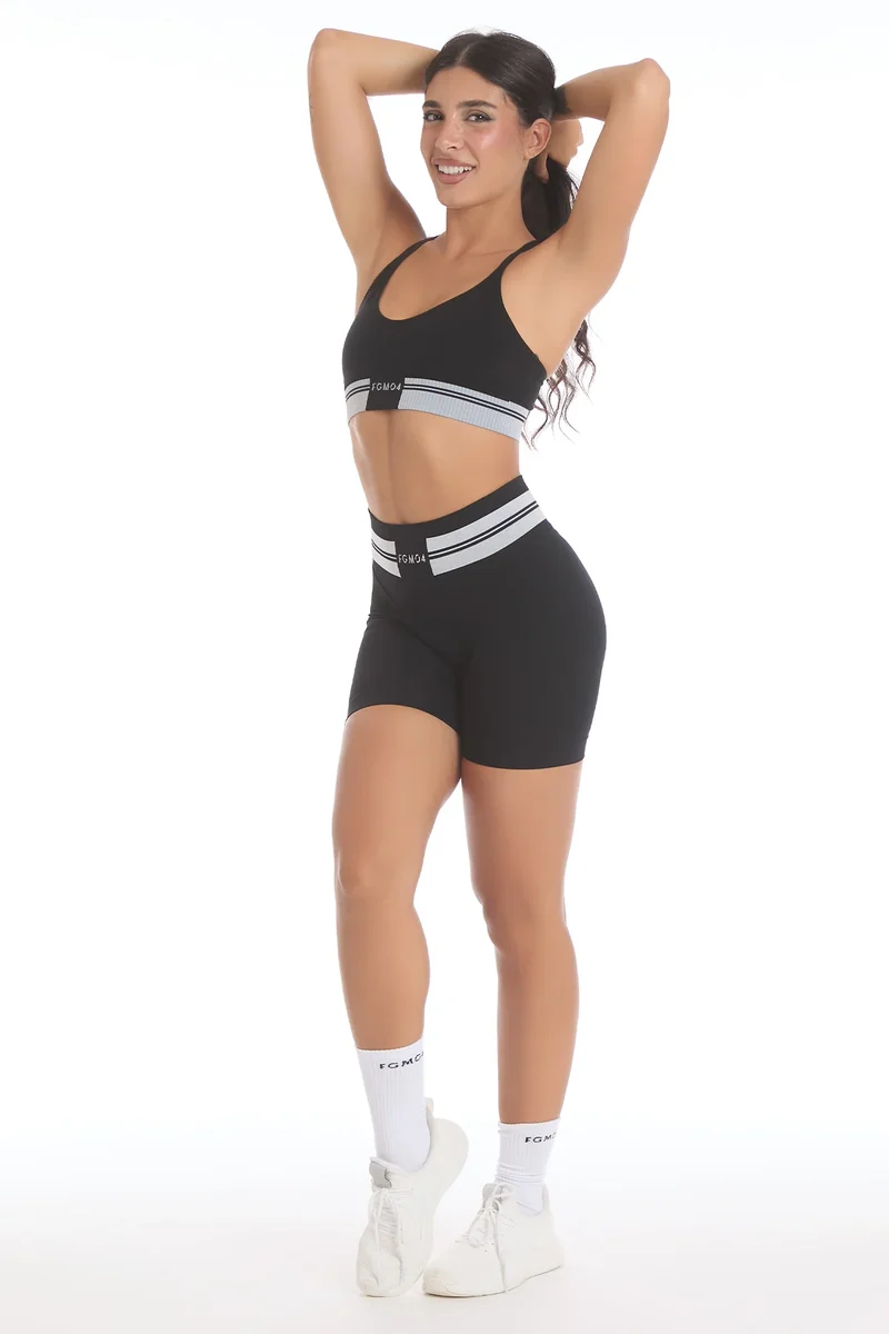 Shorts Push Up Ikona Nero