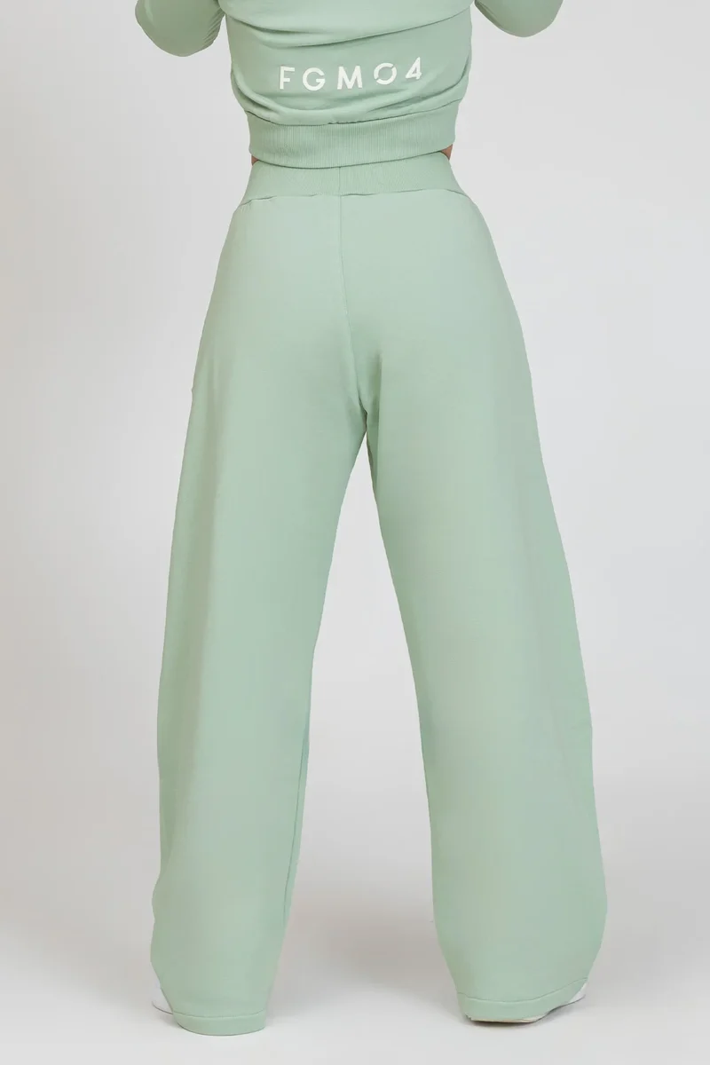 Pantalone Donna Baggy Ikonic Verde Menta