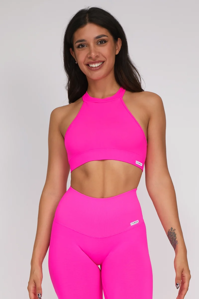 Top Olimpia Fuxia Fluo