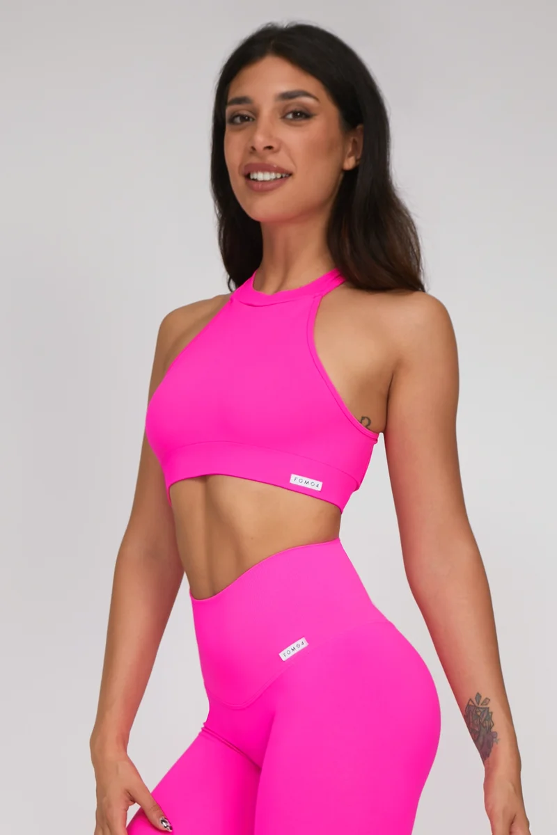 Top Olimpia Fuxia Fluo