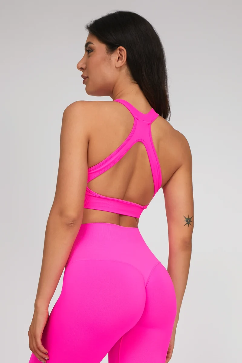 Top Olimpia Fuxia Fluo