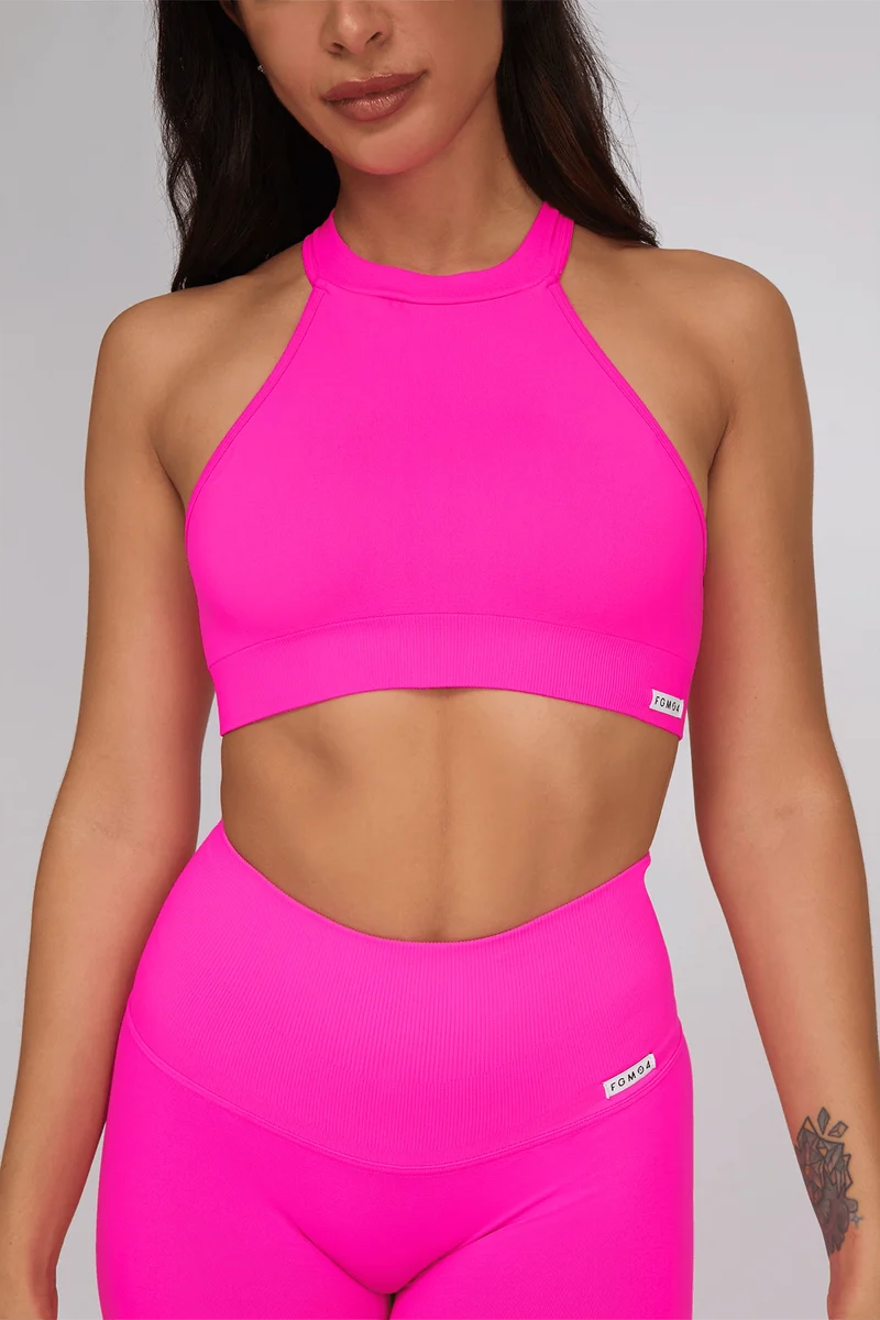 Top Olimpia Fuxia Fluo
