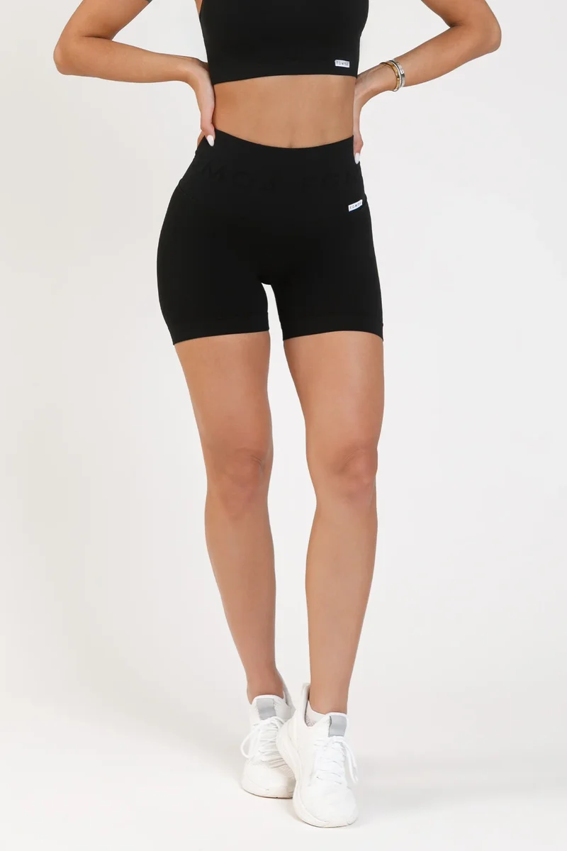 Shorts Push Up Monogram Nero