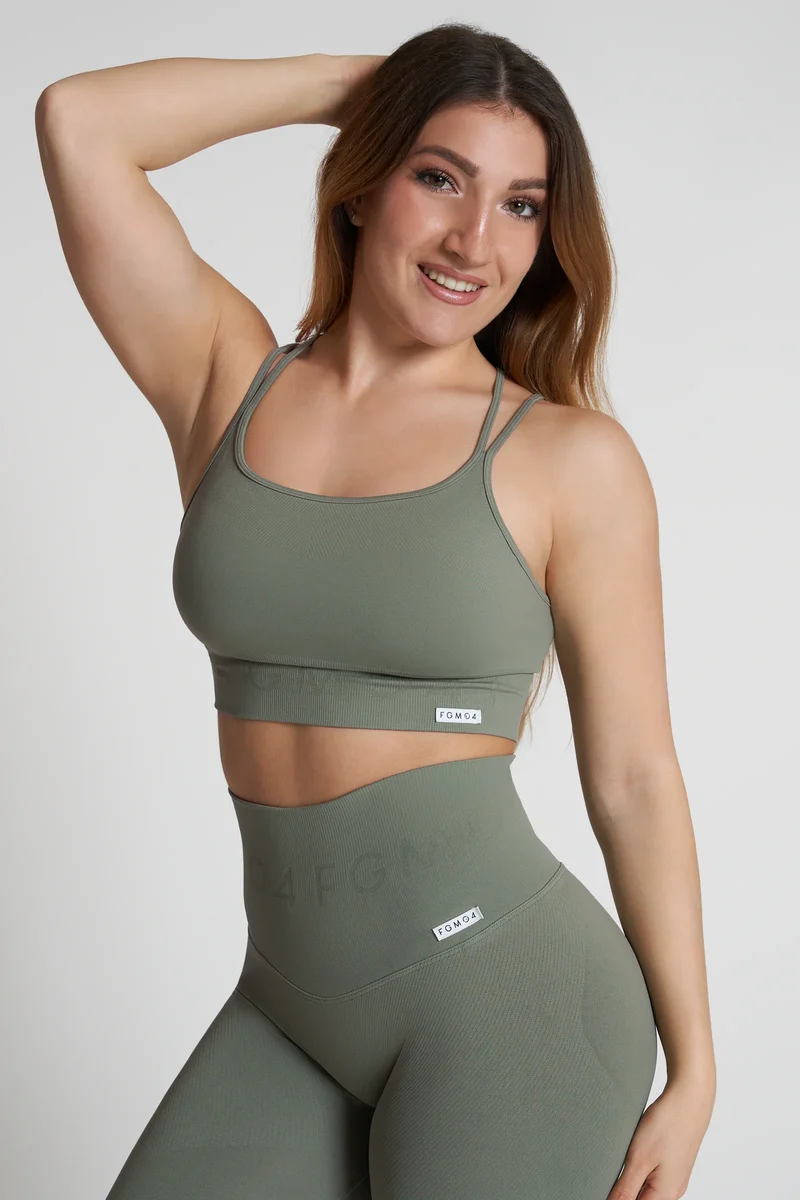 Top Monogram Verde Salvia