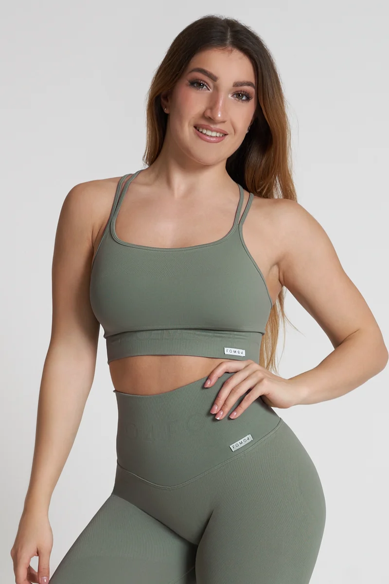 Top Monogram Verde Salvia