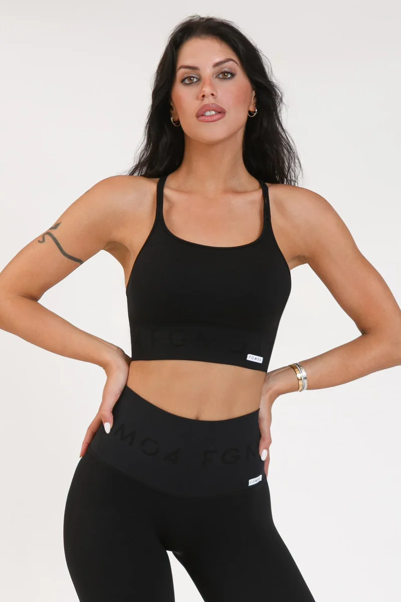 Top Monogram Nero