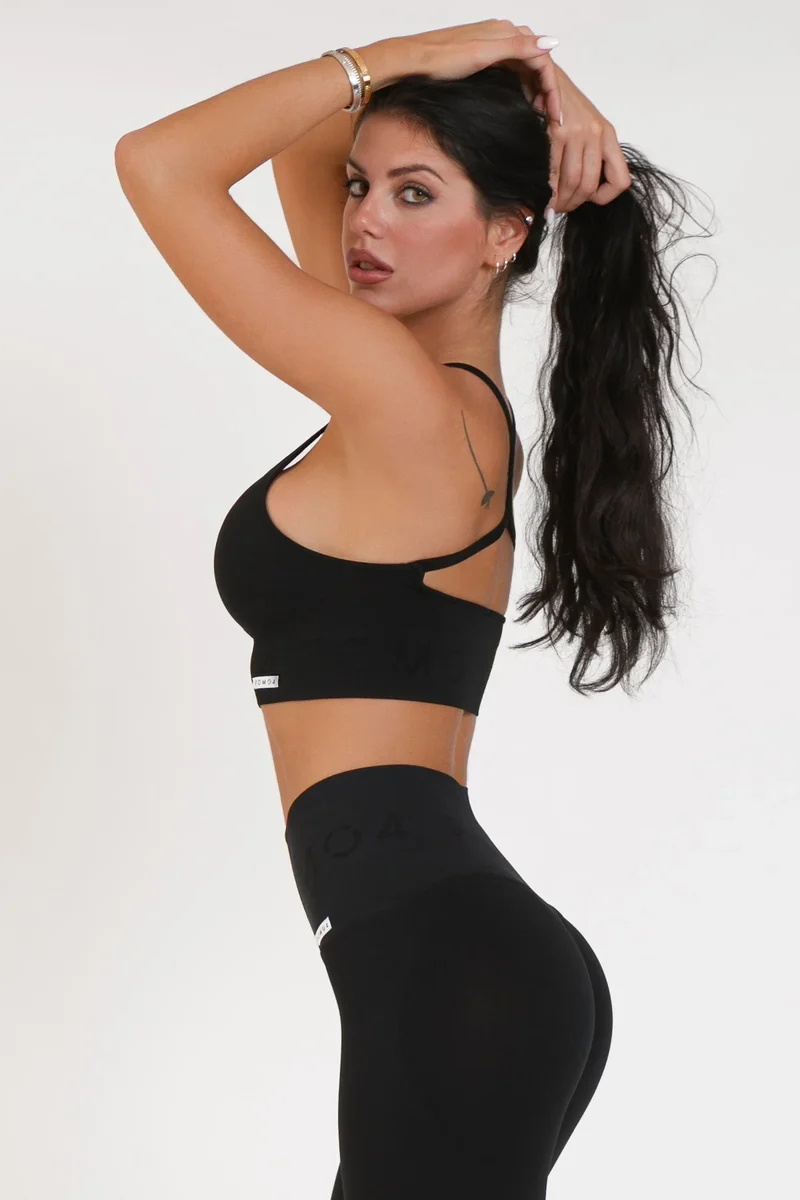 Top Monogram Nero