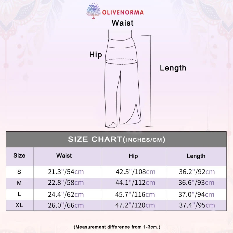 Olivenorma Damen-Hose aus Bambus mit elastischem Bund