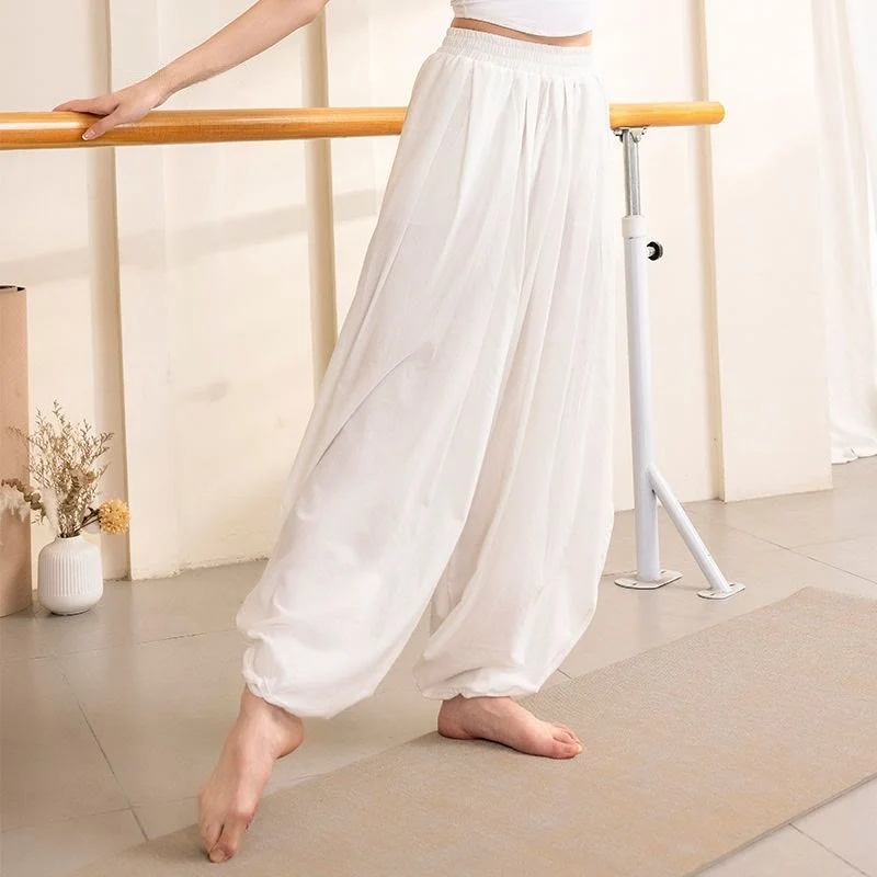 Olivenorma Damen-Yoga-Haremshose