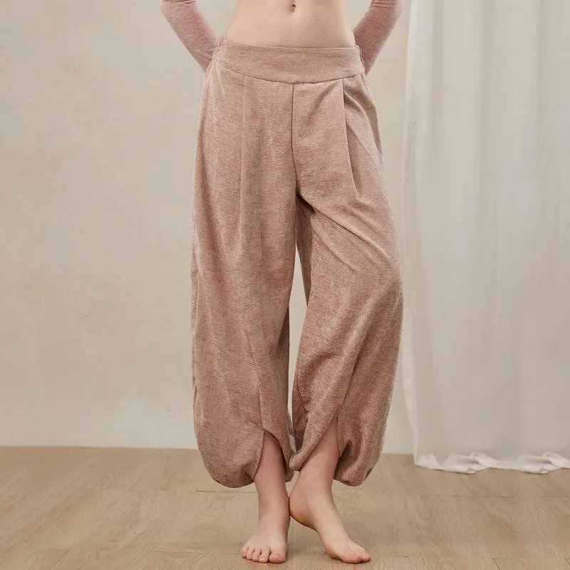 Olivenorma Damen-Hose „Lantern“ mit weitem Bein