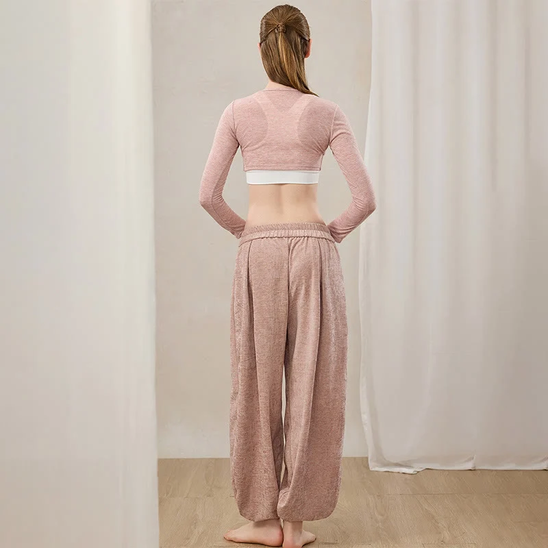 Olivenorma Damen-Hose „Lantern“ mit weitem Bein