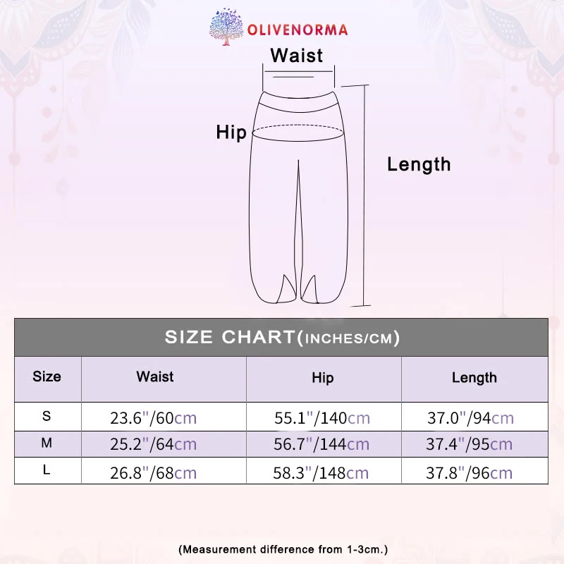 Olivenorma Damen-Hose „Lantern“ mit weitem Bein