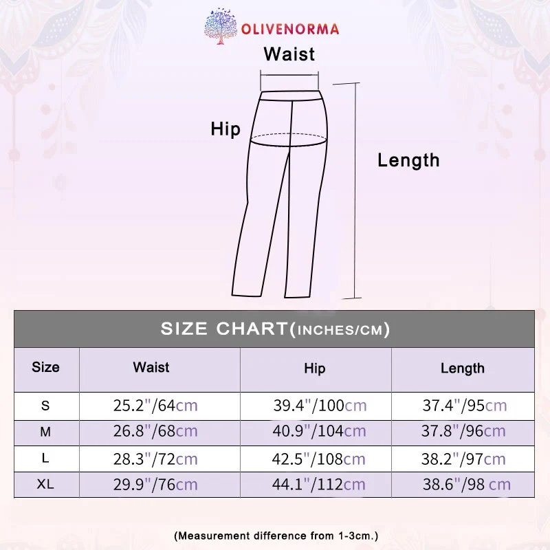 Olivenorma Damen Soft Flow High-Waist Straight Yogahose