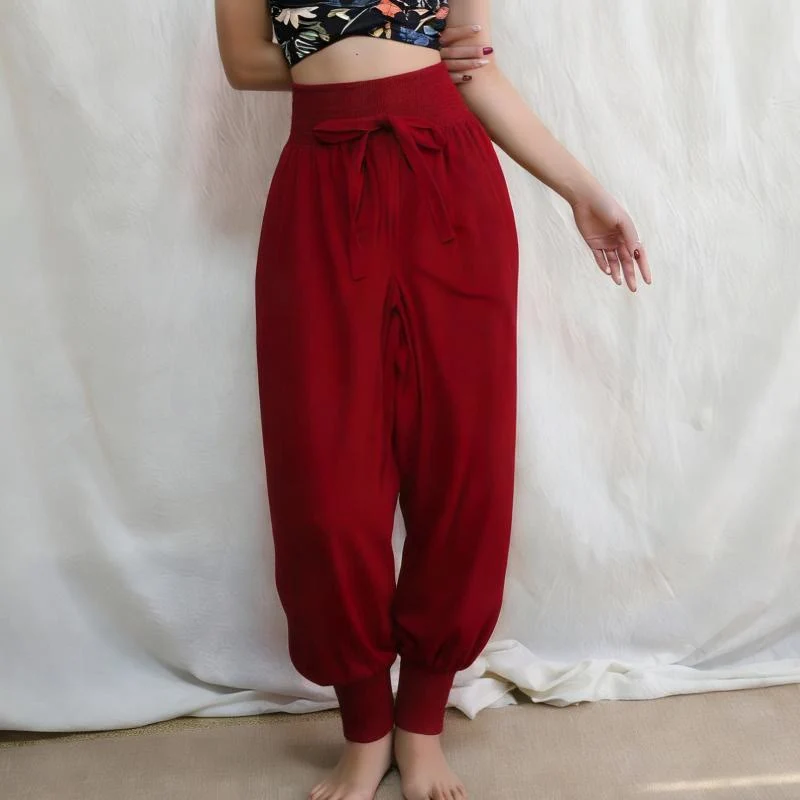 Olivenorma Damen Vintage Flow Yogahose