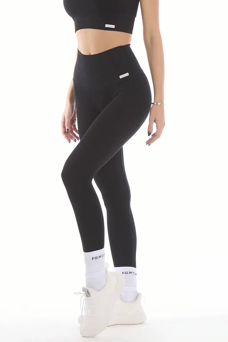 Leggings Push Up Bubble CryoFIR Nero