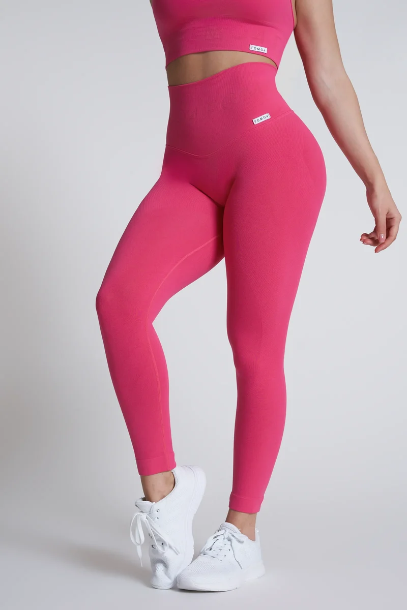 Leggings Push Up Monogram Roseberry