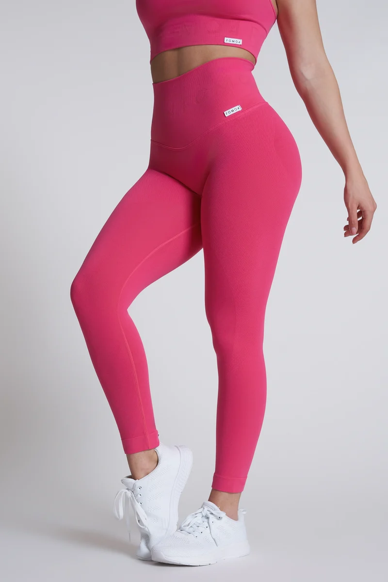 Leggings Push Up Monogram Roseberry