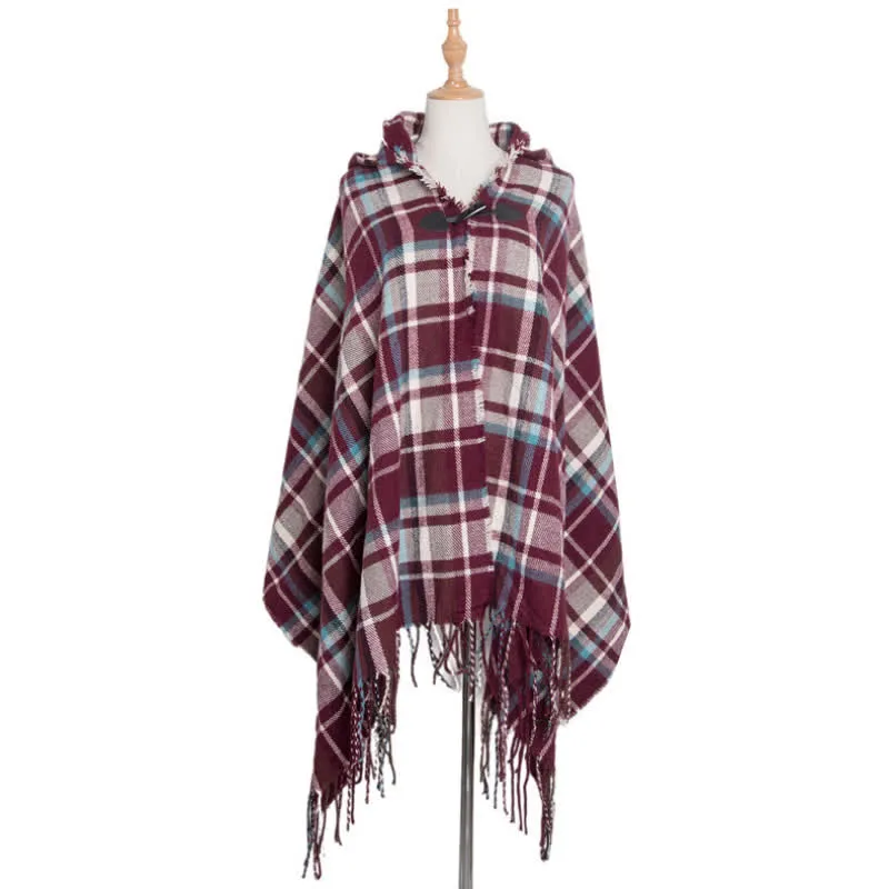 Olivenorma Klassischer Tartan-Decke-Schal