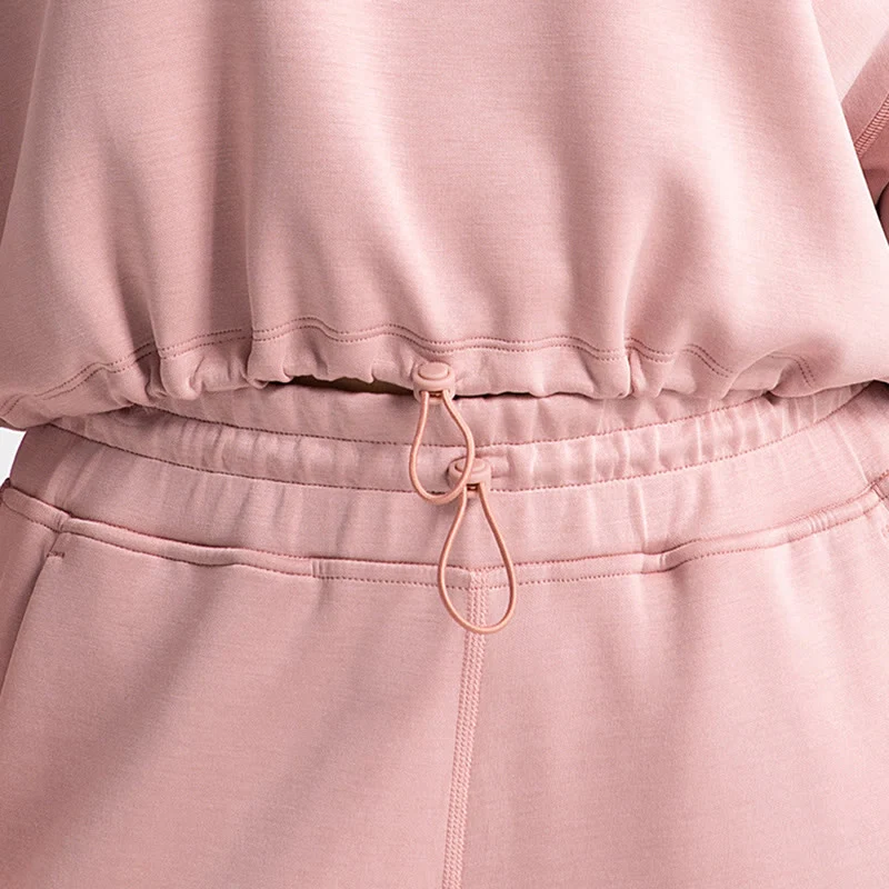 Olivenorma Weiches Langarm-Sweatshirt mit Rundhalsausschnitt für Yoga, Workout und Freizeit