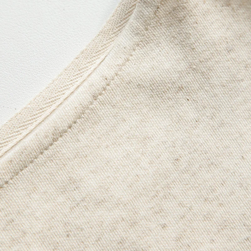 Olivenorma Designed Langarm Baumwoll-Leinen-Blusen Regular Fit Tops Sweatshirt