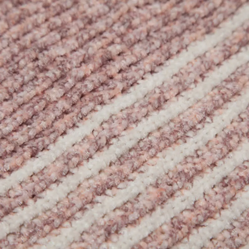 Olivenorma gestreifter Strickpulloverschal