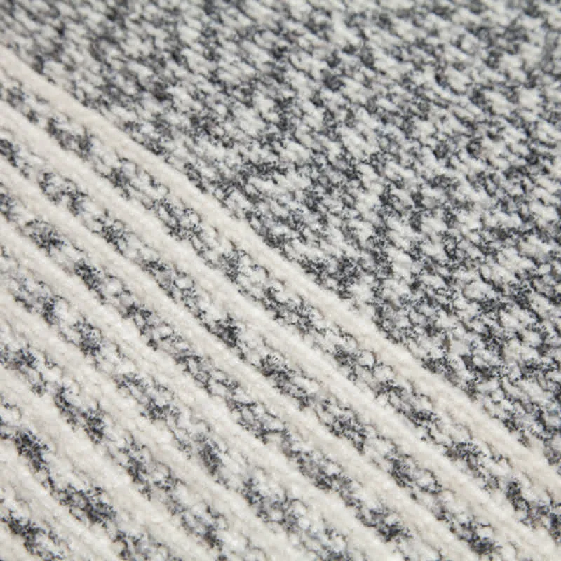 Olivenorma gestreifter Strickpulloverschal