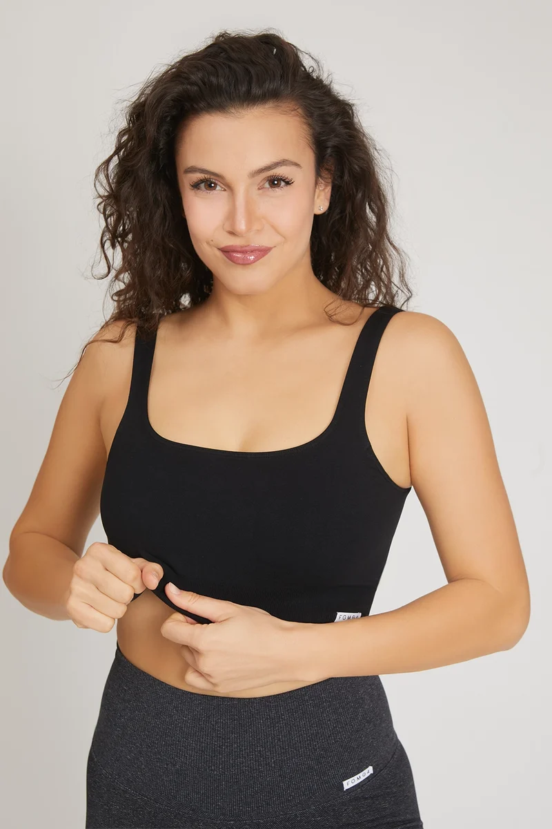 Top Gym Fashion Nero