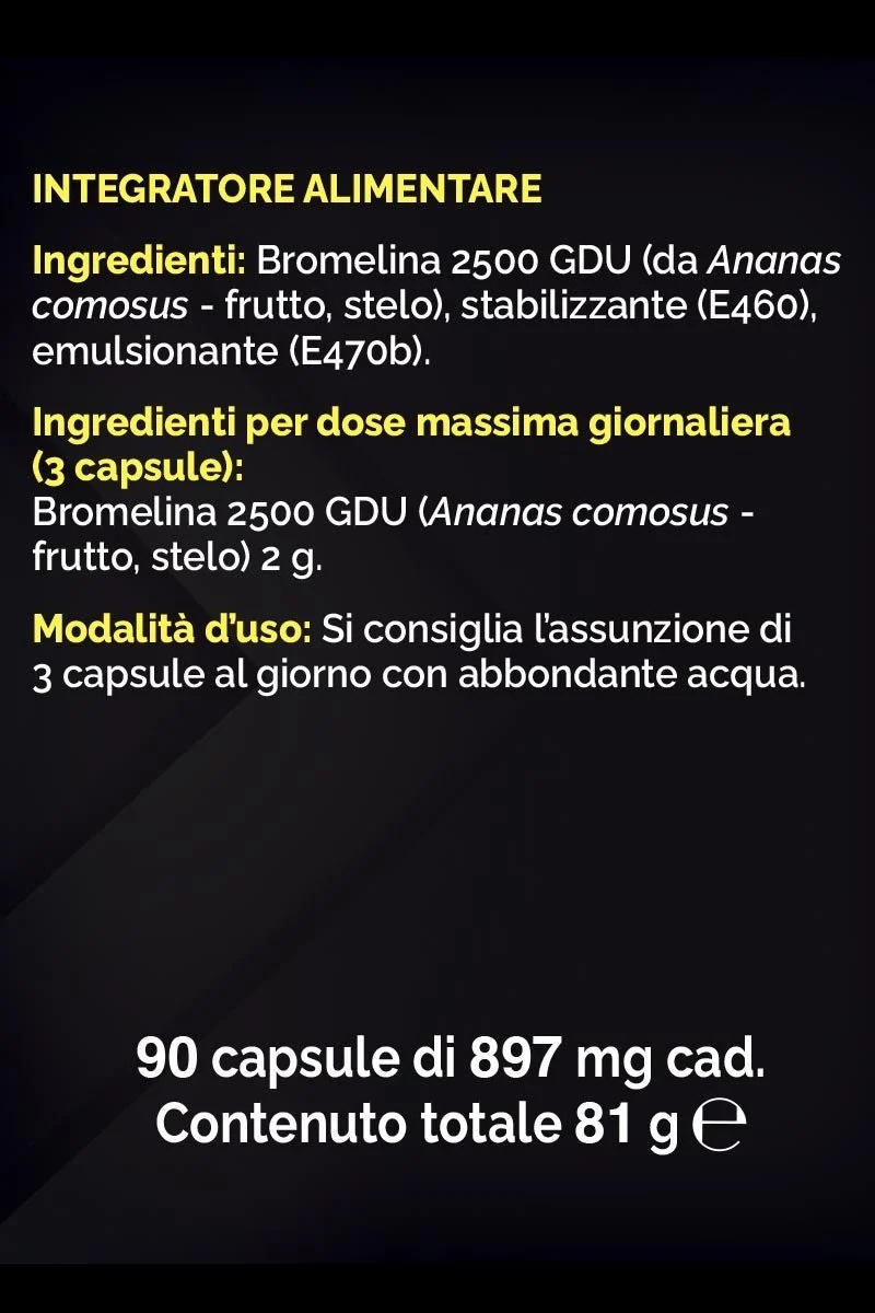 BROMELINA 4S - 90 Caps