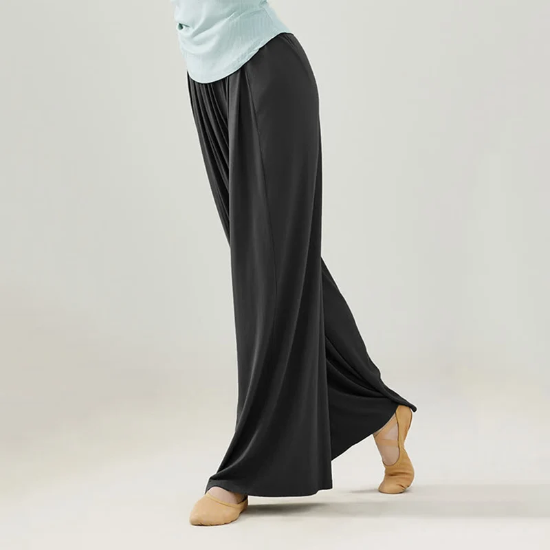 Olivenorma Modal Bequeme Drape Yoga Dance Gerade Hose