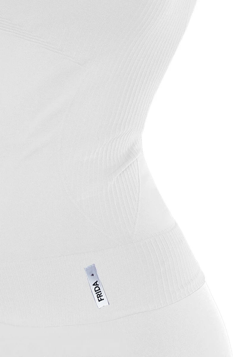 Top Lungo Gym Fashion Bianco
