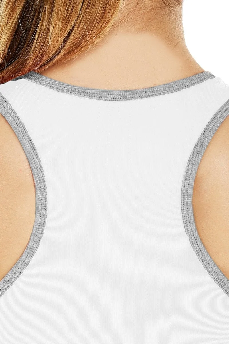 Top Lungo Gym Fashion Bianco