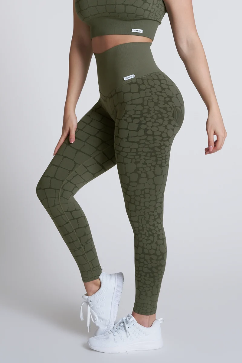 Leggings Push Up All-Up Cocco Verde