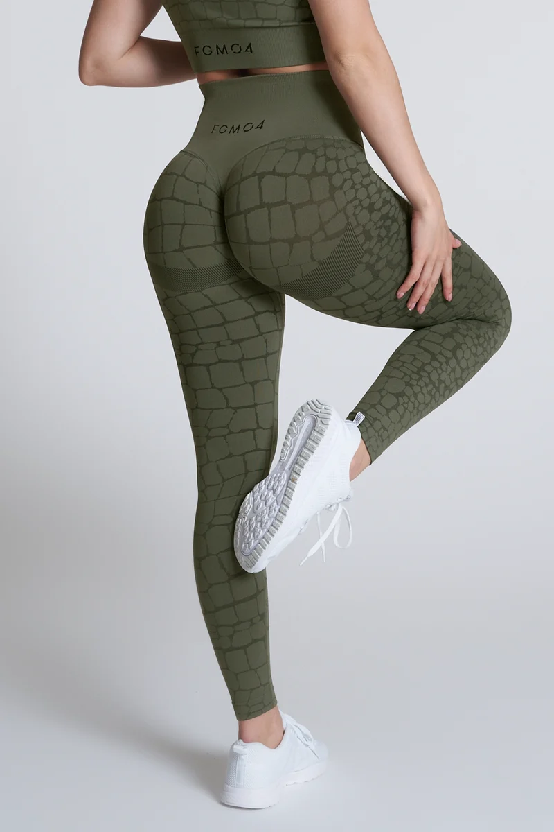 Leggings Push Up All-Up Cocco Verde