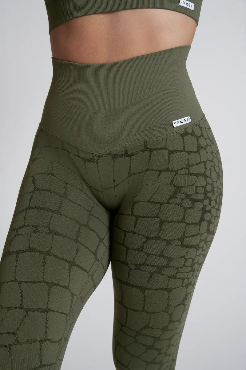 Leggings Push Up All-Up Cocco Verde