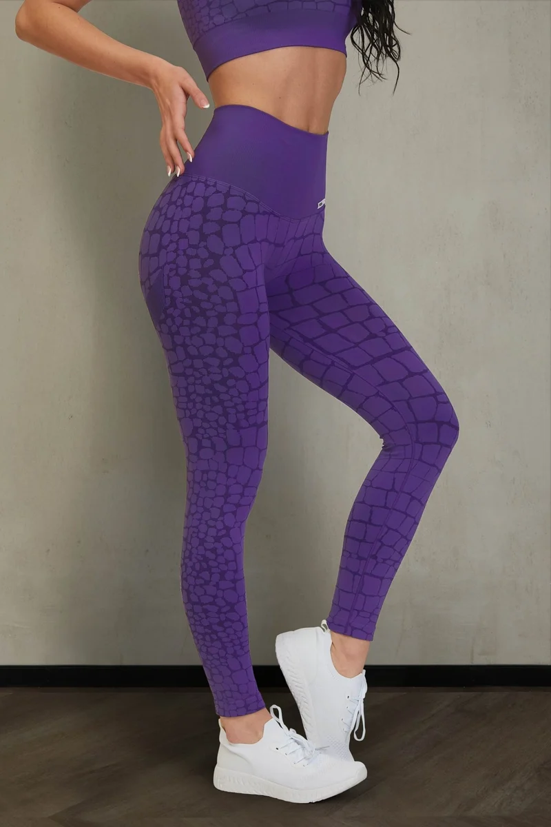 Leggings Push Up All-Up Cocco Viola