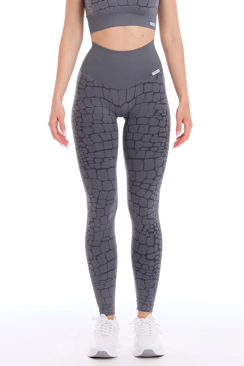 Leggings Push Up All-Up Cocco Grigio Ira