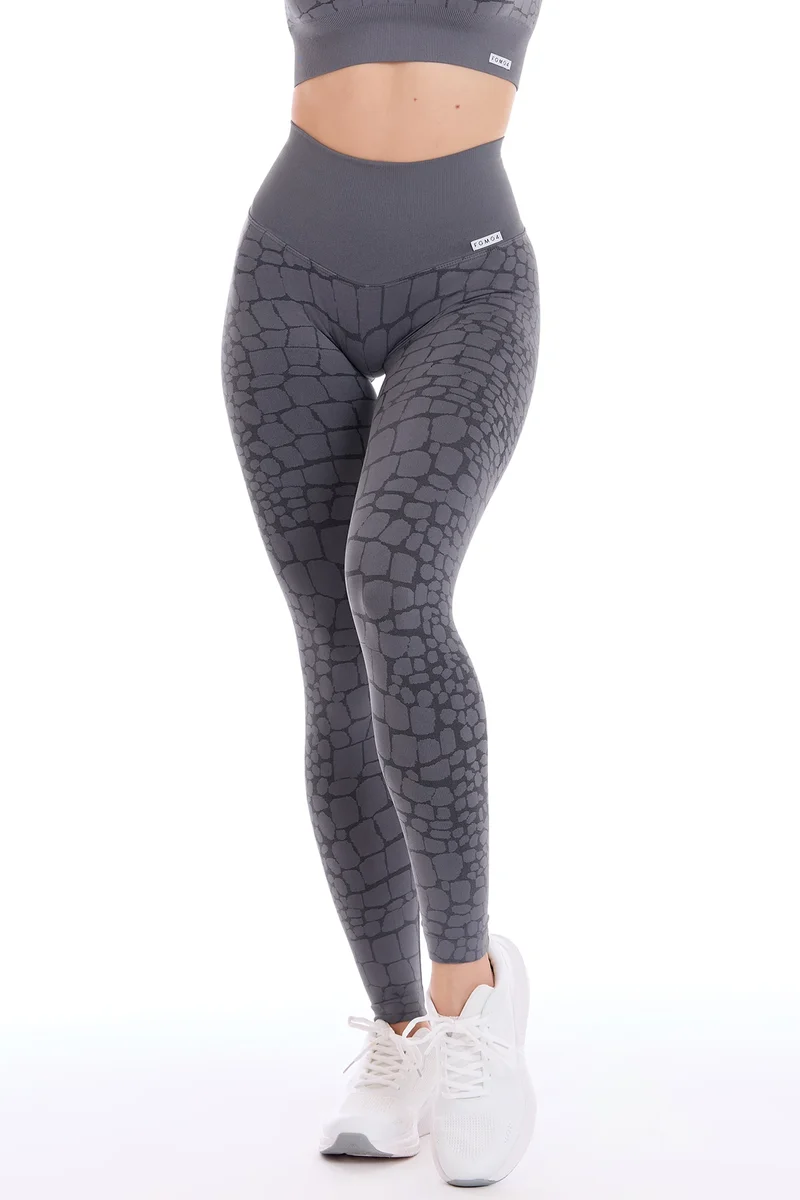Leggings Push Up All-Up Cocco Grigio Ira